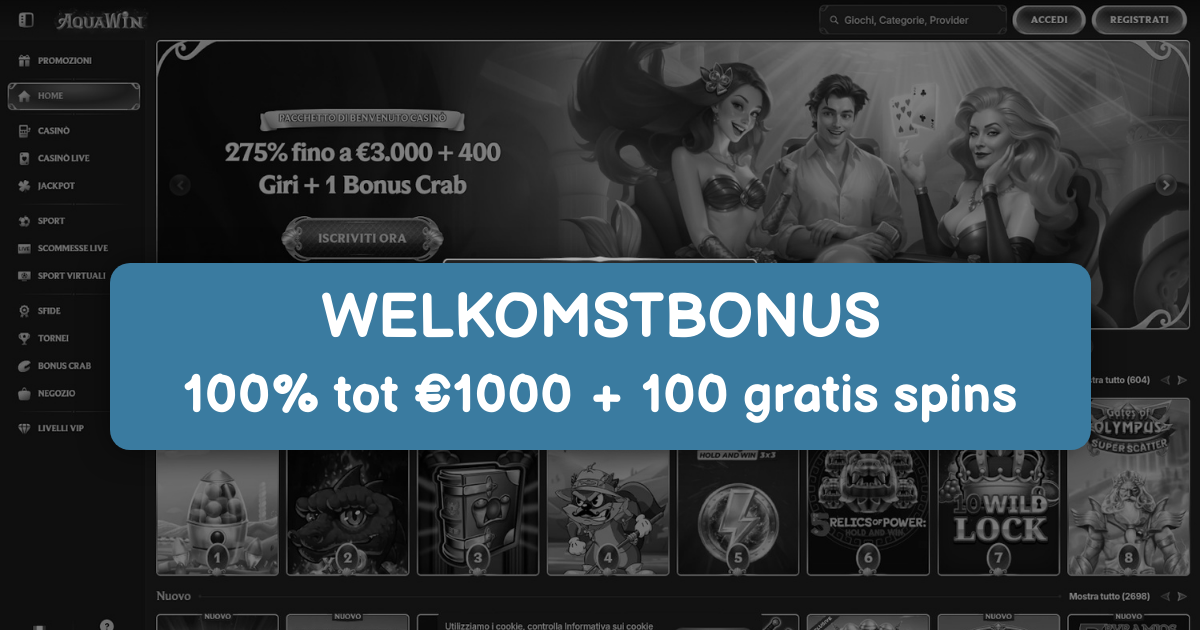 AquaWin Casino Nederland