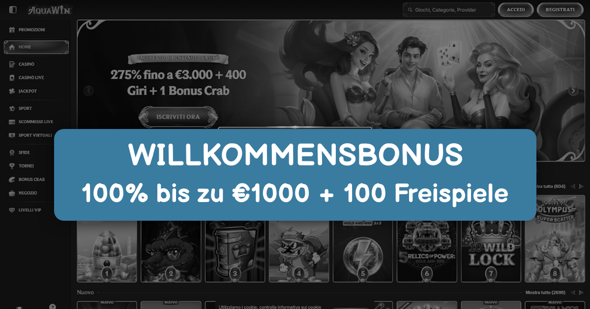 AquaWin Casino Deutschland